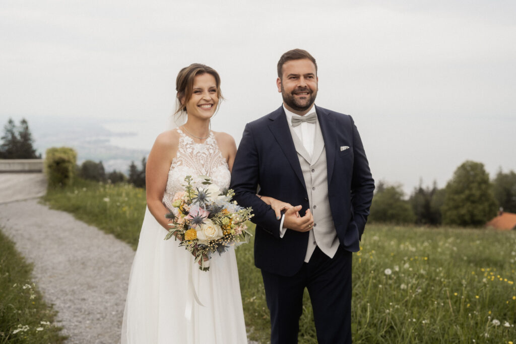 Hochzeit am Fünfländerblick
